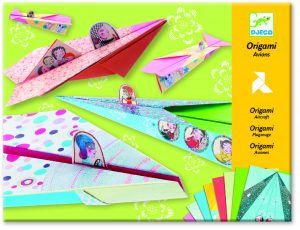 aviones coquetos de origami