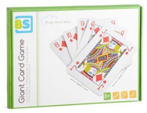baraja de cartas gigante