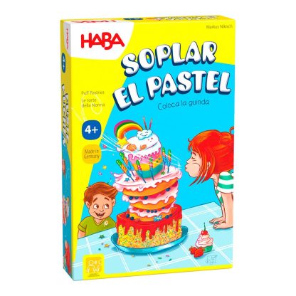 Soplar el pastel, coloca la guinda
