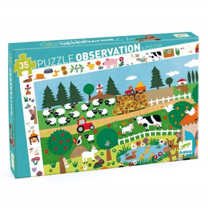 La Granja (35 piezas), Puzzle Observation - Imagen 2