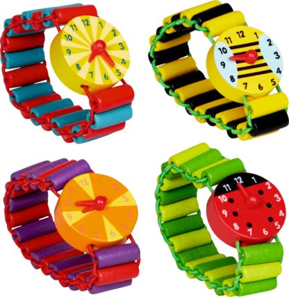 Reloj de madera