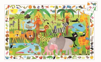 La Jungla (35 piezas), Puzzle Observation