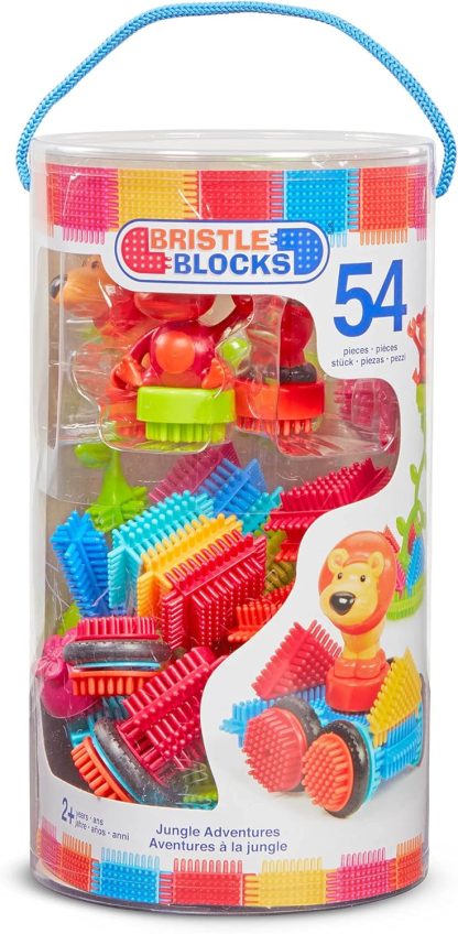 Bristle blocks selva tubo 54 piezas