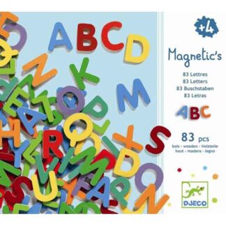 83 Letras pequeñas magnéticas
