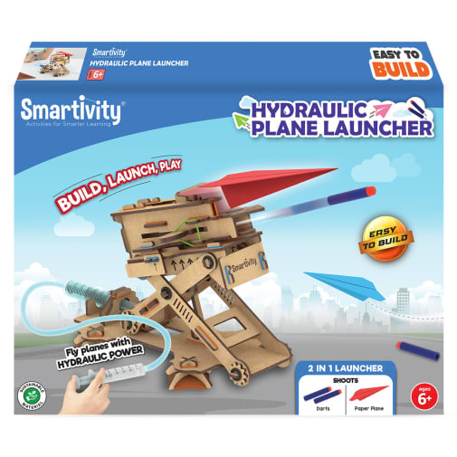 Lanzador de aviones hidráulico