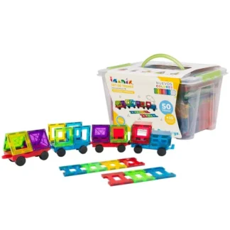 Imanix Set de Trenes 50 piezas