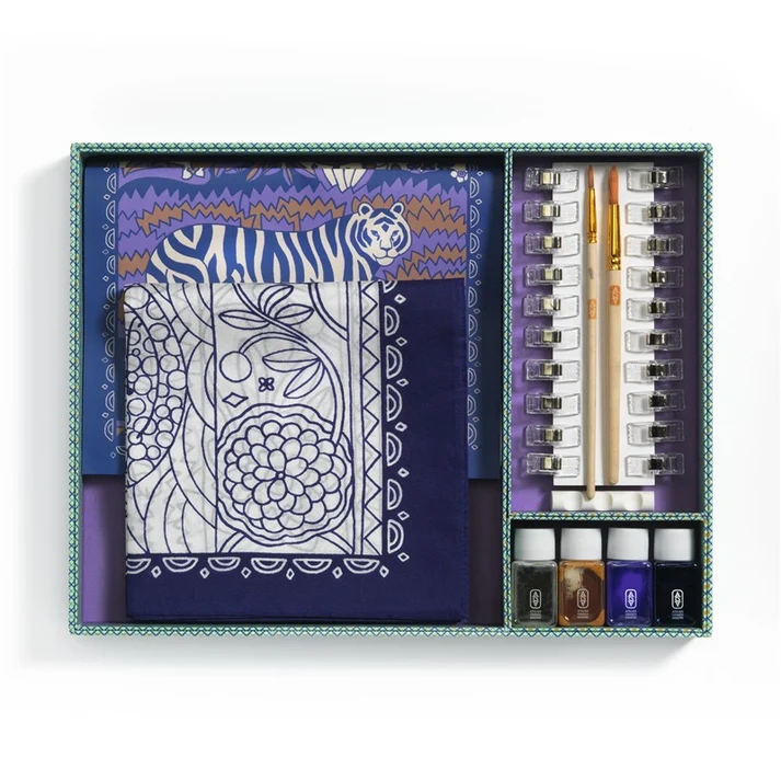 Atelier 10 - Pintura sobre seda (Violeta) - Imagen 2
